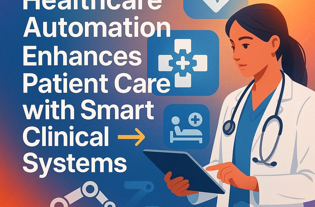 Healthcare Automation Enhances Patient Care with Smart Clinical Systems