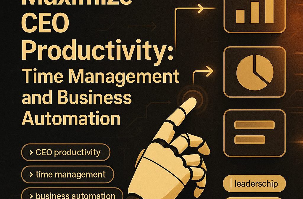 Maximize CEO Productivity: Time Management and Business Automation
