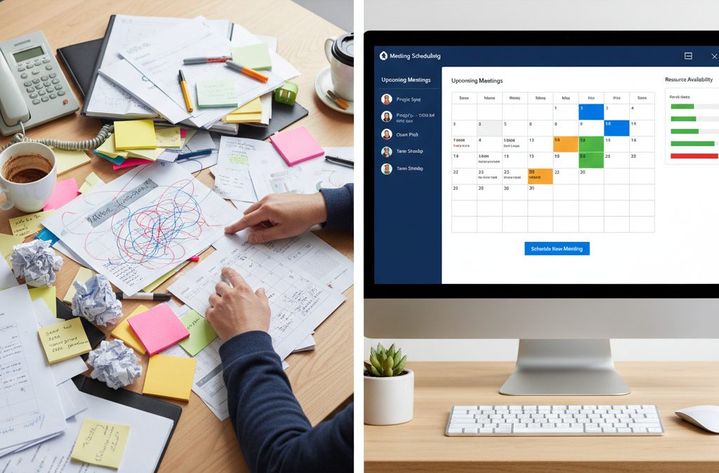 From Calendar Links to AI Orchestration: The Meeting Automation Revolution